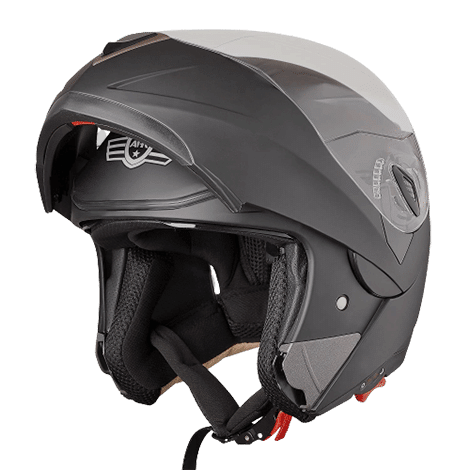 AHR Full Face Flip up Modular helmet