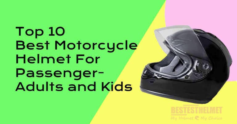 Best Motorcycle Helmet For Passenger