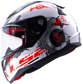 LS2 helmets rapid mini machine youth medium