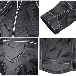 ILM JK 41motorcycle jacket safety