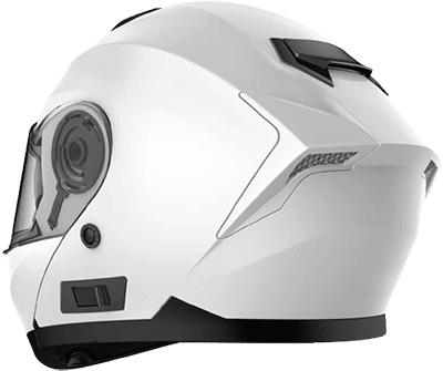 yema ym 926 modular motorcycle helmet backside