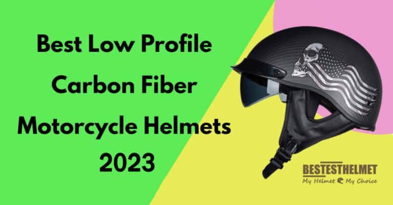 low profile carbon fiber motorcycle helmets 2023