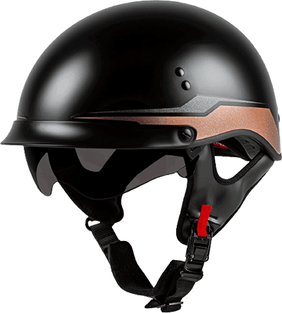 GMAX HH-65 Full dressed half helmet