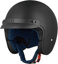 ILM 207 Retro Style best low profile 3 4 helmet