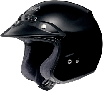 Shoei RJ Platinum R low profile 3 4 motorcycle helmet