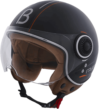 Vespa 3 4 helmet with shield