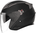 Yema YM 627 low profile open face helmet