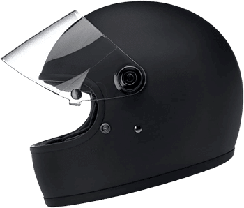 Biltwell Gringo S best motorcycle helmet for round head shape