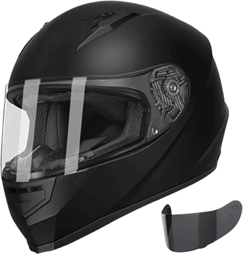 GLX GX11 Compact best motorcycle helmets for round heads