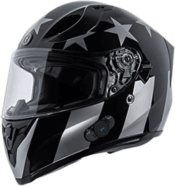 TORC T15B Bluetooth motorcycle helmets for round head