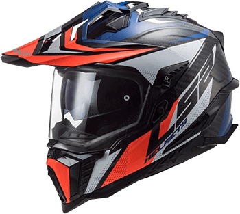 best dual sport helmet LS2 Explorer Carbon 