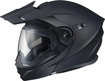 lightest dual sport motorcycle helmet ScorpionEXO EXO-AT950
