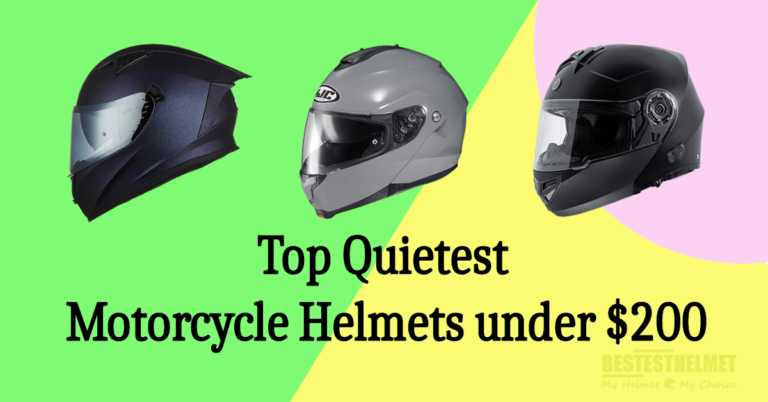 quietest motorcycle helmet under $200