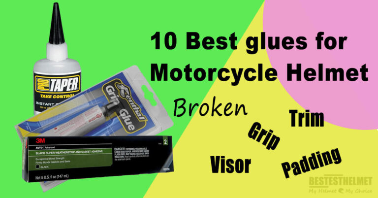 best glue for motorcycle helmet