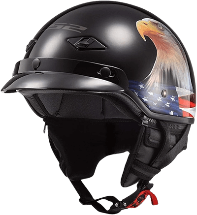 LS2 Helmets Bagger best ball cap motorcycle helmet