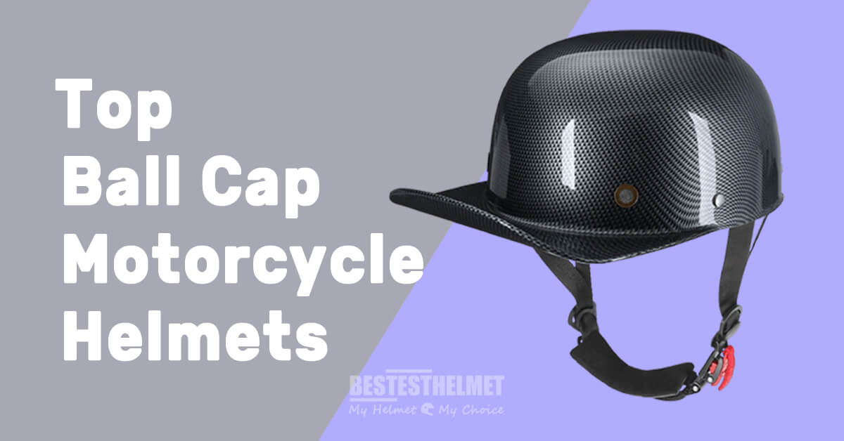 ball cap motorcycle helmet