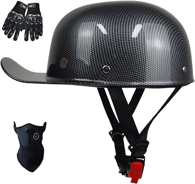 sanhai baseball cap motorcycle helemt